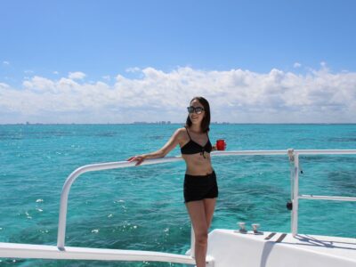 catamaran tour to isla mujeres price