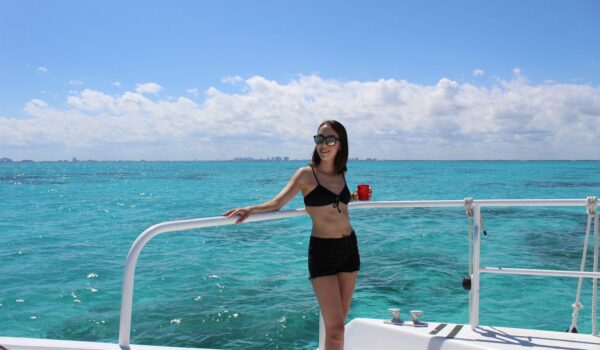 catamaran tour to isla mujeres price