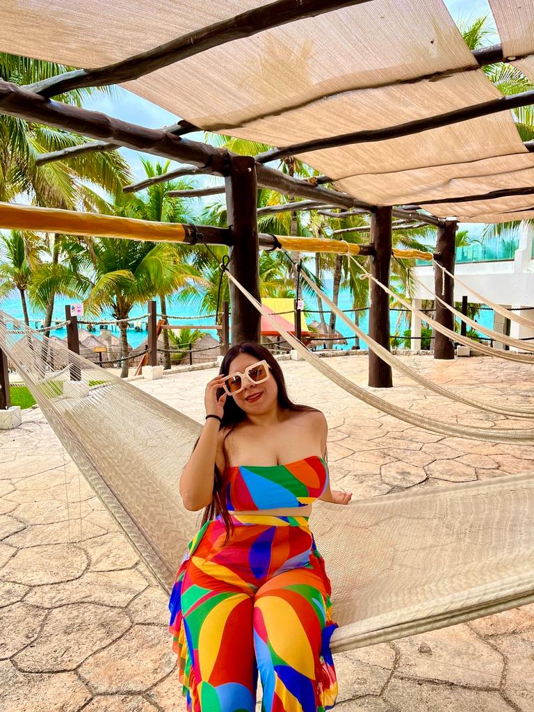 hammocks on Isla Mujeres in Parque Garrafon